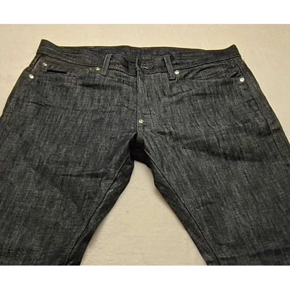 Sean John Men's Dark Wash Denim Jeans Size 34x34 Straight Leg Cotton Streetwear